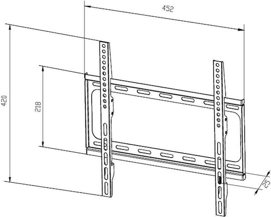Iiyama WM1044-B1 Επιτοίχια έως 55" και 30kg