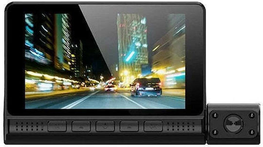 Triple Automatic DVR Camera Touch Screen Video Full HD 1080x1920 Motion Sensor Black