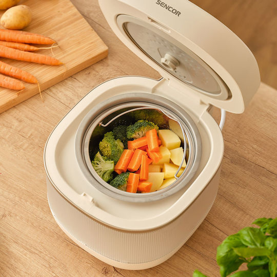 Sencor Rice Cooker 500W με Χωρητικότητα 2lt
