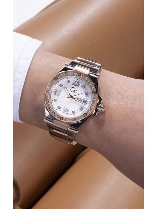 GC Watches Legacy Lady Women's Watch with Metal Bracelet