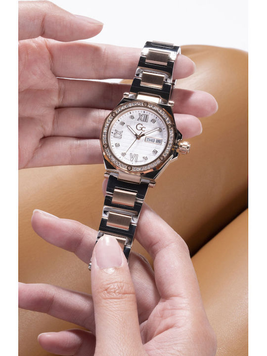 GC Watches Legacy Lady Women's Watch with Metal Bracelet
