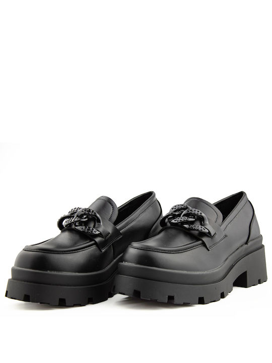 Exe Women's Moccasins in Black Color