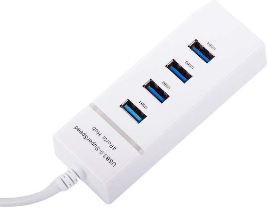 Usb Hub 4 Usb 3.0 Ports Transfer Speed Up To 5gbps