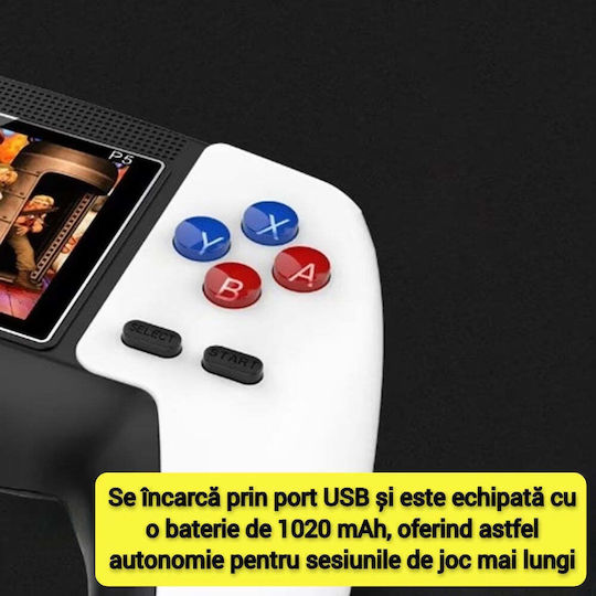 Tragbare P5 Videospielkonsole 520 Retro-Spiele 320x240 Auflösung