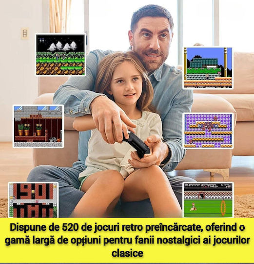 Tragbare P5 Videospielkonsole 520 Retro-Spiele 320x240 Auflösung