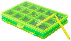 Cutie Magnetică Delphin Magbox 12.5x8x2cm 15+10 Compartimente Cârlige Alte Accesorii