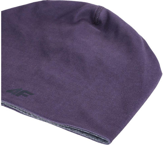 Functional Beanie Beanie Knitted in Gray color