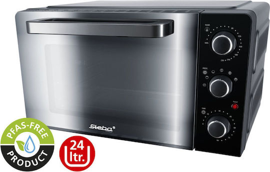 Steba KB 224 Ηλεκτρικό Φουρνάκι 24lt Χωρίς Εστίες Μαύρο