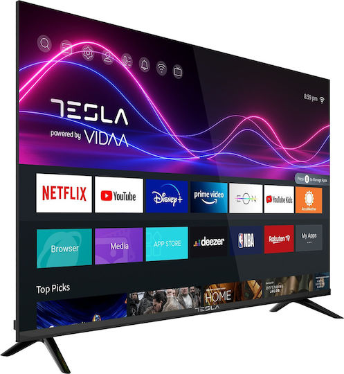 Tesla Smart Τηλεόραση 65" 4K UHD LED Series 3 HDR (2024) 65M345BUS