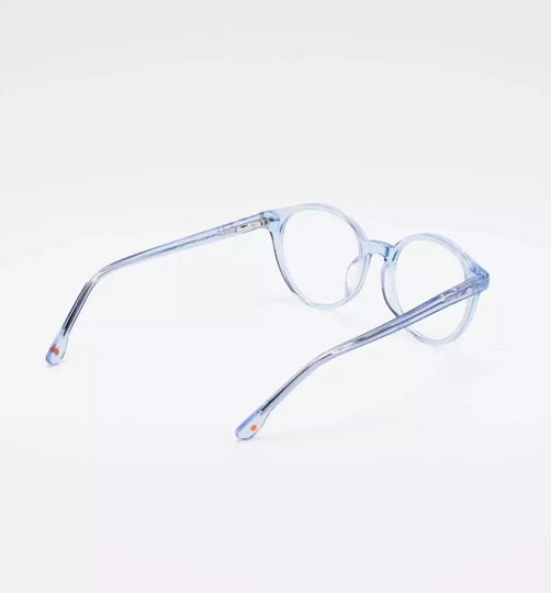 Cosselie Männer Acetat Brillengestell Blau 1802203146