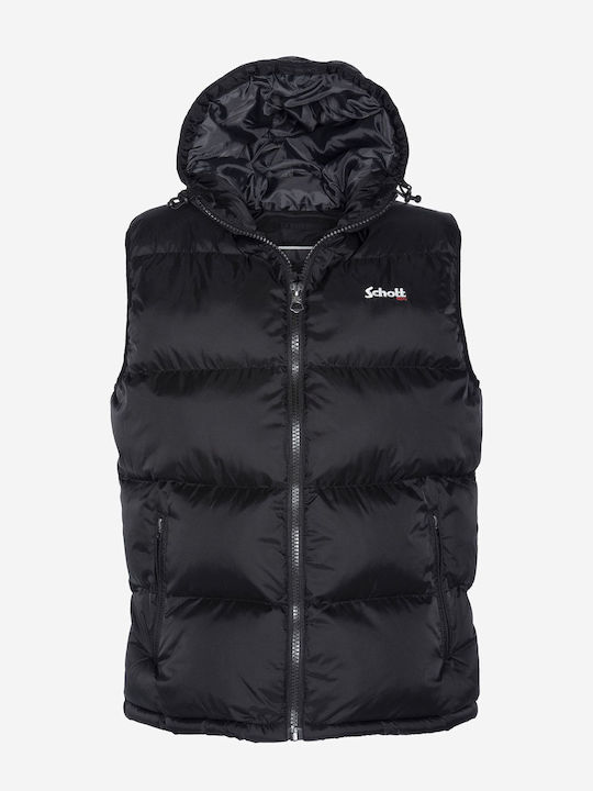 Fără mâneci Jachetă Puffer Negru
