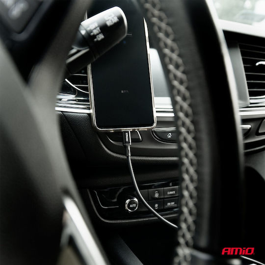AMiO USB 2.0 Cable USB-C male - USB-C 60W Black 2m (03903)