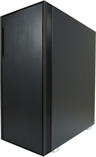 LC-Power 8000B - sound-insulated Midi Tower Κουτί Υπολογιστή Μαύρο
