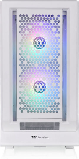 Thermaltake Ceres 350 MX Gaming Midi Tower Κουτί Υπολογιστή με Πλαϊνό Παράθυρο και RGB Φωτισμό Snow White