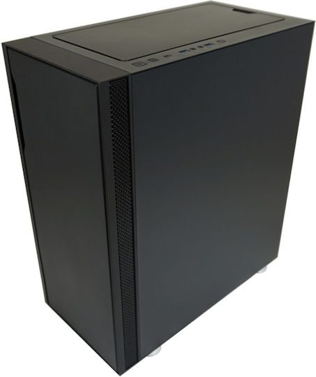 LC-Power 8000B - sound-insulated Midi Tower Κουτί Υπολογιστή Μαύρο