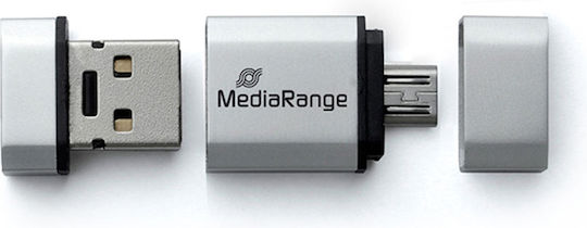 MediaRange 32GB USB 2.0 Stick Μαύρο