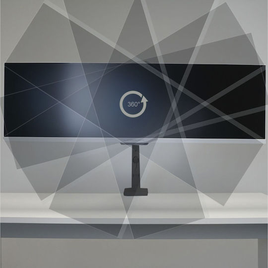 LC-Power Stand Desk Mounted Monitor up to 49" with Arm (LC-EQ-A49B)