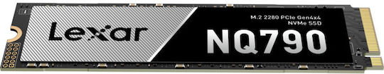 Lexar NQ790 SSD 4TB M.2 Type with PCI Express 4.0 Connection PS5 Compatible LNQ790X004T-RNNNG