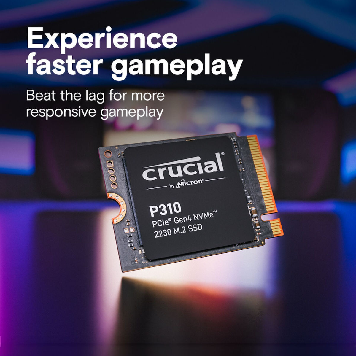 Crucial P310 SSD 2TB τύπου M.2 με σύνδεση PCI Express 4.0 (PS5 Compatible) (CT2000P310SSD2)