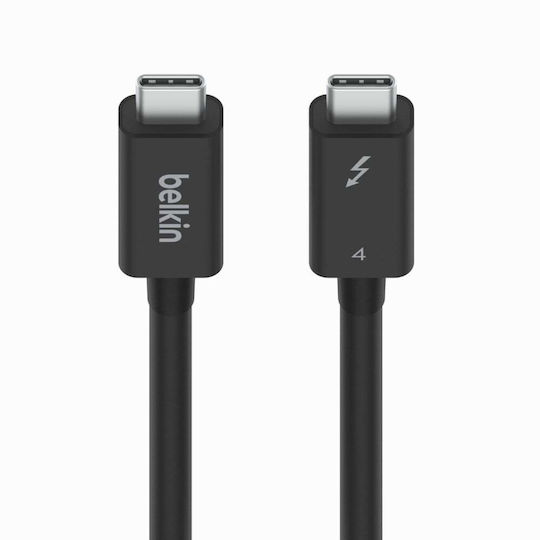 Belkin Thunderbolt 4 Cable Black 0.8m (INZ002BT2MBK)