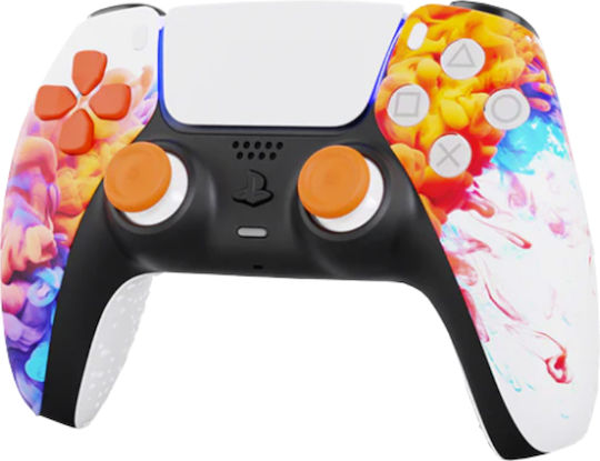 King Controller Color Splash 4 Ασύρματο Gamepad για PS5 Πολύχρωμο