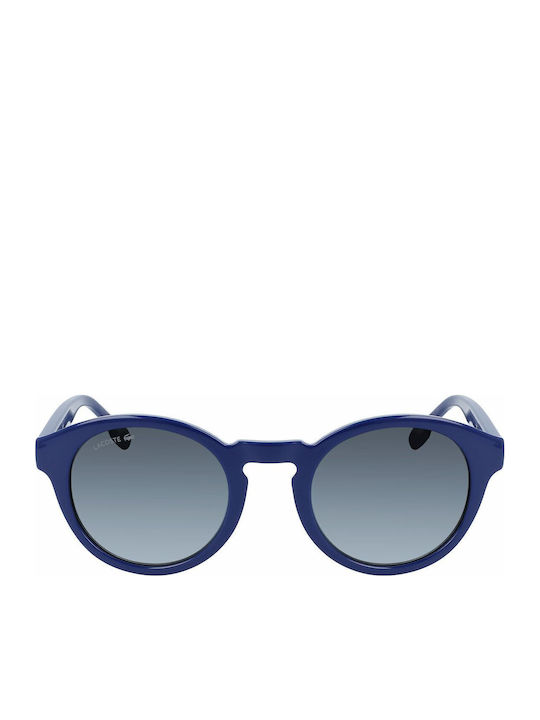 Lacoste Sunglasses Blue with Acetate Frame & Blue Lens Lacoste Sunglasses Blue with Acetate Frame & Blue Lens