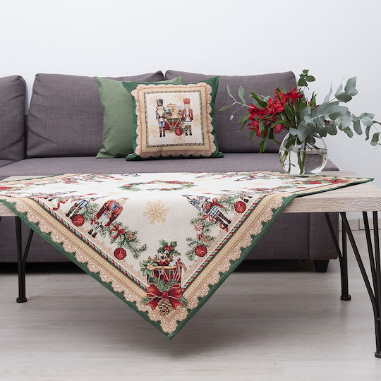 Dimeco Christmas Tablecloth Runner Fabric L100xW35cm.