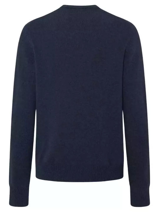 Hackett Long Sleeve Sweater Midnight Blue