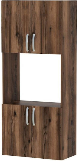 Armado Kitchen Column Smoked Walnut 60x32x140cm