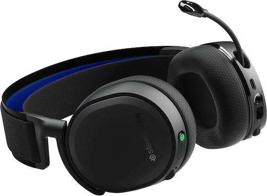 SteelSeries Arctis 7P+ Ασύρματο Over Ear Gaming Headset με σύνδεση USB