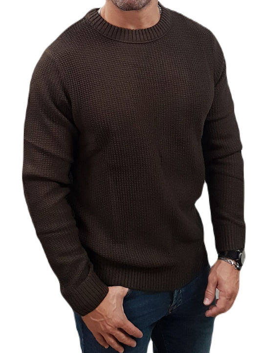 Jack & Jones Long Sleeve Sweater Brown