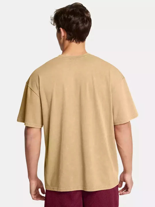 Under Armour T-shirt Beige