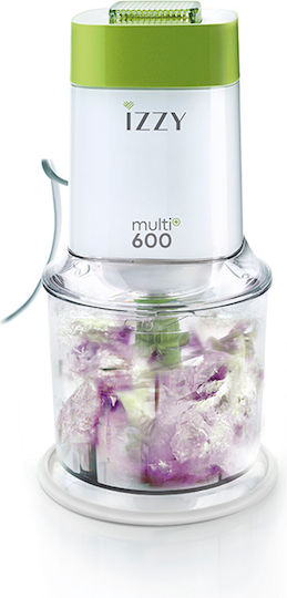 Izzy Multi+ 600 Πολυκόπτης Multi 600W με Δοχείο 600ml Πράσινος