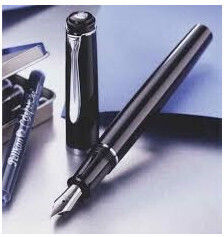 Pelikan P205 Classic Πένα Γραφής Extra Fine Μαύρη με Μαύρο Μελάνι