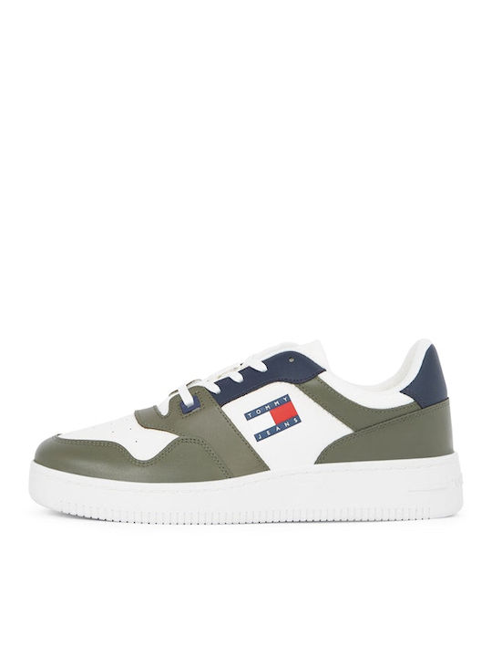 Tommy Hilfiger Retro Basket Sneakers Khaki