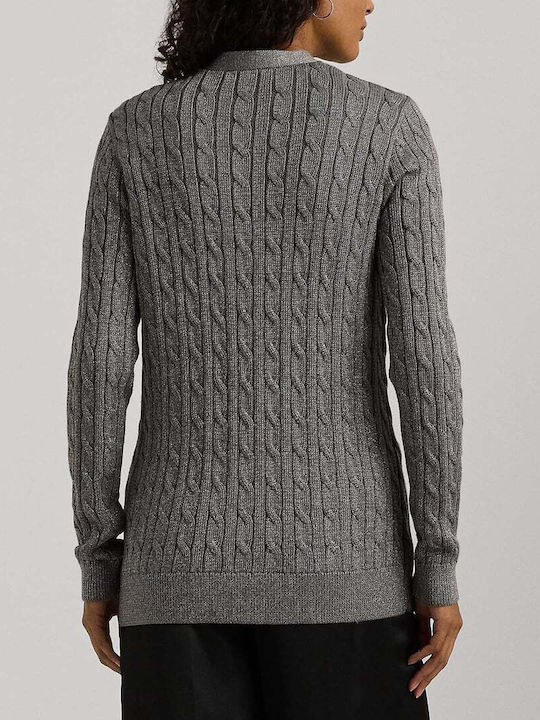 Ralph Lauren Women's Knitted Cardigan Gray