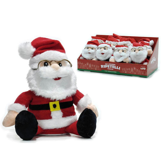 Plüsch Dekorativer Weihnachtsmann Rot