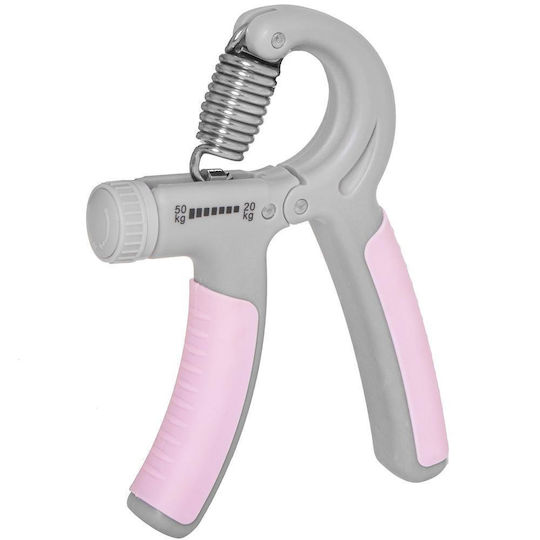 Verstellbarer Unterarm-Übungs-Flexor-Widerstand 20-50kg Pink