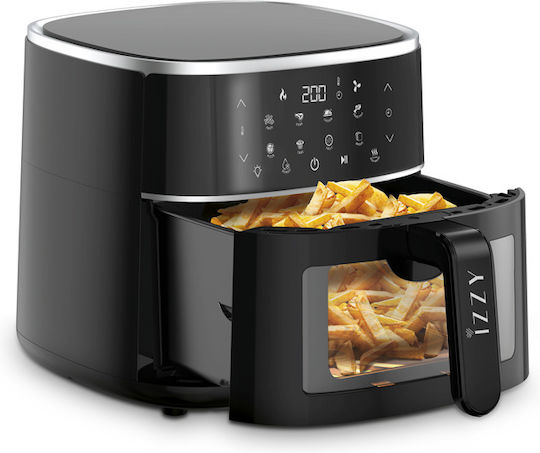 Izzy Air Fryer 8.2lt Μαύρο IZ-8218