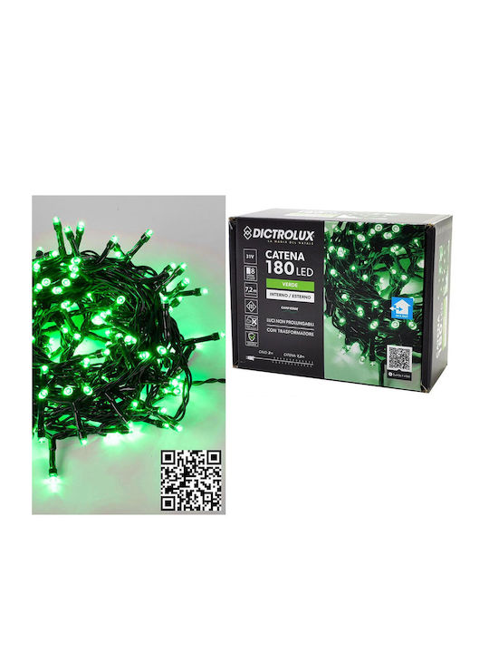300 Λαμπάκια LED 9.2μ. Πράσινα σε Σειρά 300 Λαμπάκια LED 9.2μ. Πράσινα σε Σειρά