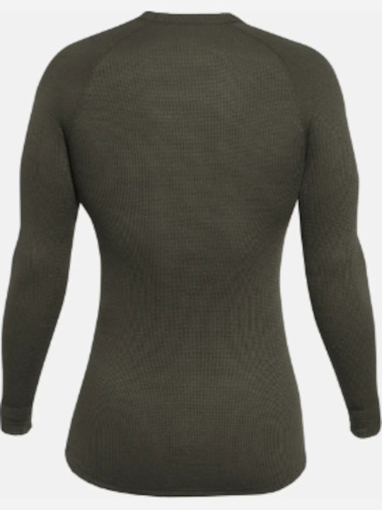 Thermowave Originals Long-sleeve Shirt Ισοθερμική Μπλούζα Πράσινη