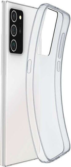 Cellular Line Fine Back Cover Silicon Transparent (Galaxy Note 20)