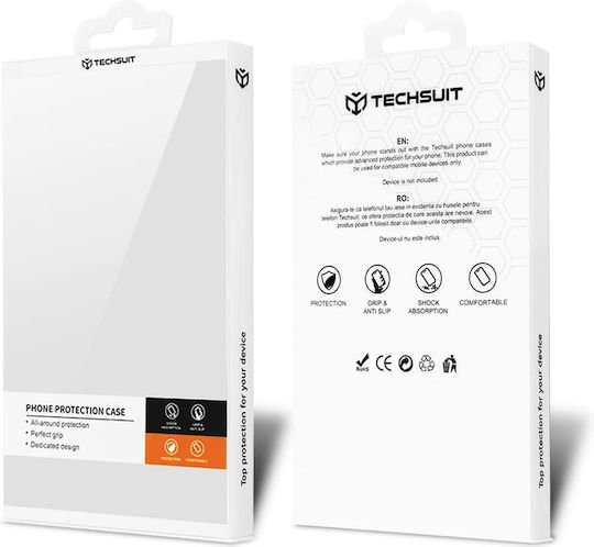 Techsuit Halofrost Задна корица Лилав (Motorola Edge 50 Pro)