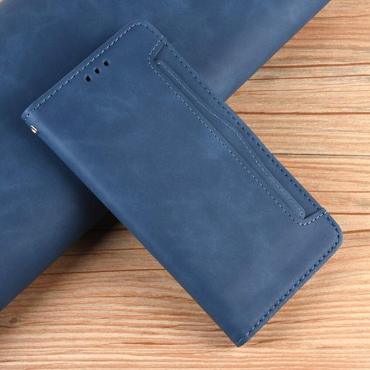 Back Cover Synthetic Leather / Plastic / Silicone Magnetic Navy Blue (Xperia 1 VI)