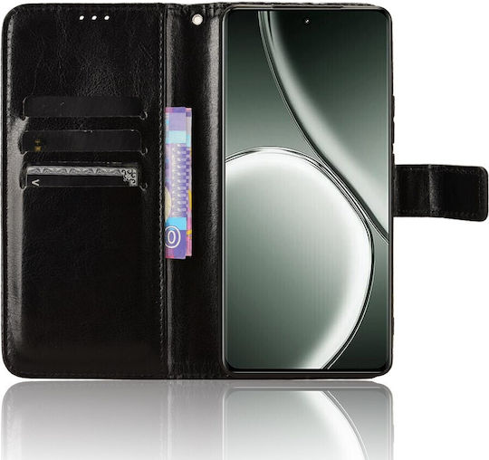 Wallet Δερματίνης / Πλαστικό / Σιλικόνης Μαύρο (Realme GT 6 / GT 6T)