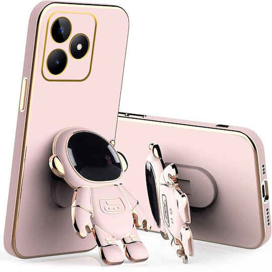 Back Cover Σιλικόνης Ροζ (Realme Note 50)