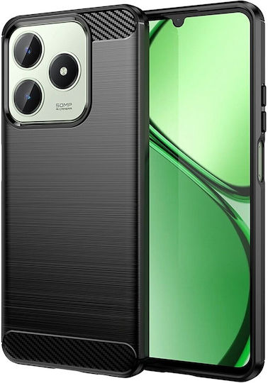 Back Cover Πλαστικό / Σιλικόνης Μαύρο (Realme C63)
