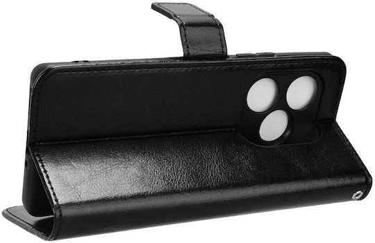 Wallet Δερματίνης / Πλαστικό / Σιλικόνης Μαύρο (Realme GT 6 / GT 6T)