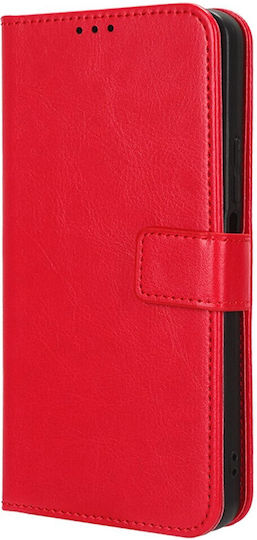 Wallet Δερματίνης / Πλαστικό / Σιλικόνης Κόκκινο (T Phone 2 Pro 5G)