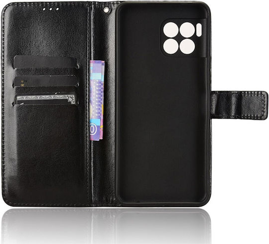 Wallet Δερματίνης / Πλαστικό / Σιλικόνης Μαύρο (T Phone 2 Pro 5G)
